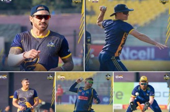 एनपिएलः विराटनगर किङ्ग्सले लुम्बिनीविरुद्ध ब्याटिङ गर्दै