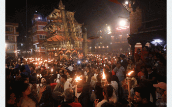 भक्तपुर थिमिः बिस्केट जात्राको रौनक