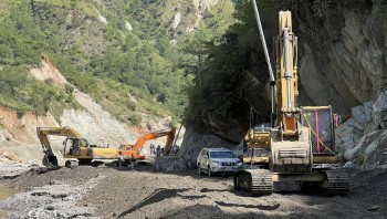 क्षतिग्रस्त बिपी राजमार्गमा स्थायी पुनःनिर्माण सुरु