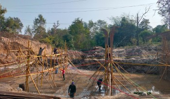 टोटी खोलामा पक्की पुल निर्माण थालियो