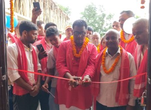 एकै दिन दुई वडा कार्यालय भवन उद्घाटन