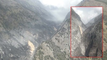 इसिमोडको प्रारम्भिक आकलन: अस्थायी नदी अवरोध फुट्दा बूढीगण्डकीमा बाढी