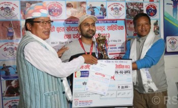 दमकका नेपाललाई खुला राष्ट्रिय बुद्धिचाल प्रतियोगिताको उपाधि