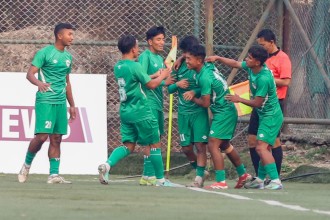 च्यासल चार शून्यले विजयी