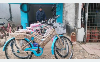  घट्दाे त्रममा साइकल चढनेहरू