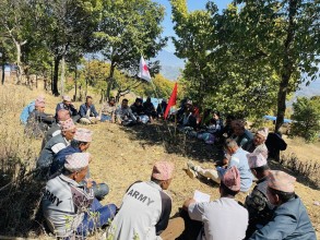 राजावादीविरुद्ध एमाले पनि सडकमा 