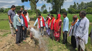 सत्तरी लाख खर्चेर डिप बोरिङ’