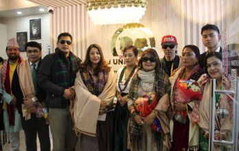 धिरेन शाक्यले गरे  ‘जे एन्ड जे युनिसेक्स सलुन’को उद्घाटन 