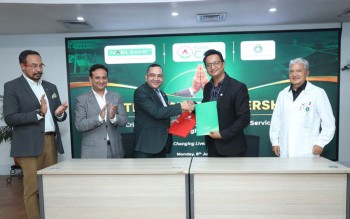 नबिल बैंक  र धुलिखेल अस्पतालबीच स्वास्थ्य सेवा सुदृढीकरणका लागि  साझेदारी