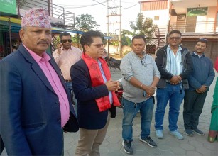 नेपाली उत्पादन अमेरिकि बजारमा पुर्याउन पहल गर्नेछु :  भट्टराई