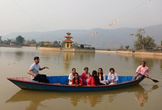 पर्यटकको रोजाइ बन्दै रामपुरको तालपोखरा