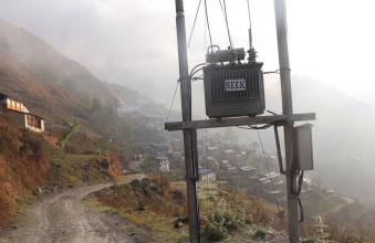 मल्कवाङमा विद्युतीकरण