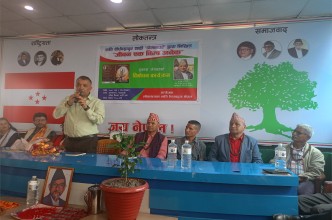 राजनीतिक नेतृत्व अलमल र लोभबाट मुक्त हुनुपर्छ गगन थापाको आग्रह