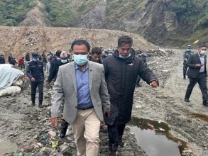 बञ्चरेडाँडामा उर्जामन्त्री कुलमान