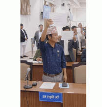 प्रधानमन्त्री, मन्त्रीहरू सदनबाट भागेकाे भन्दै हर्क साम्पाङले मागे कडा रुलिङकाे माग