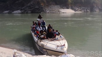 हतुवागढीको दूरी जलयात्राले  छोटियो