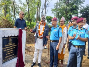 हेटौँडामा सुविधासम्पन्न प्रहरी अस्पताल निर्माण हुँदै