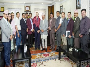 एचआइडिसियलका प्रमुख कार्यकारी अधिकृत थापाद्वारा शपथग्रहण