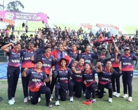 आईसीसी महिला टी–ट्वान्टी विश्वकपमा नेपालकाे पहिलो जित हासिल