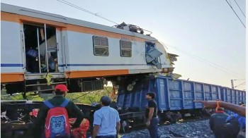 मध्य भारतमा रेल दुर्घटना