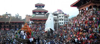 भक्तपुरमा इन्द्रजात्रा सुरु