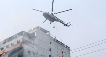 सेन्टर प्लाजामा भएको आगलागी नियन्त्रणमा