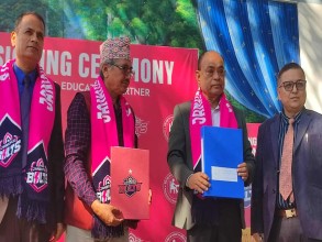 जनकपुर बोल्ट्स र हेटौंडा स्कुलकाे पुन सम्झाैता