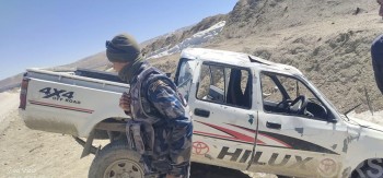 कोरला नाकामा जिप दुर्घटनामा चालक घाइते