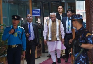 भारतीय  विद्युतमन्त्री काठमाडौँमा