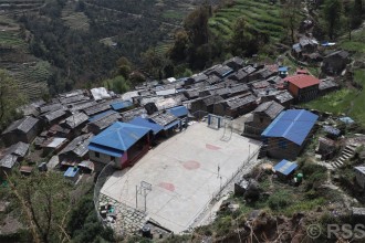 म्याग्दीको रायखोर र कोटगाउँमा खेलमैदान निर्माण
