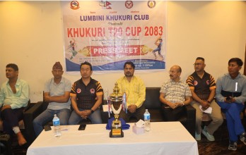 खुकुरी टी-२० क्रिकेटः वैशाख ८ गतेदेखि भैरहवामा हुँदै