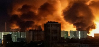 किएभमा रूसी आक्रमण, एकको मृत्यु, दर्जनौँ घाइते