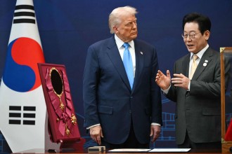 अमेरिका र कोरियाबीच व्यापार सम्झौता