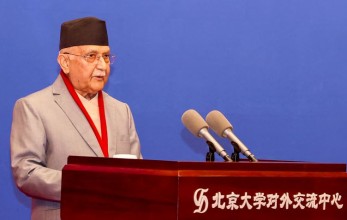 नेपाल चिनियाँ लगानी भित्र्याउन तयार छः प्रधानमन्त्री ओली