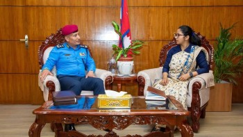 काठमाडौँ महानगर र नेपाल प्रहरीबीच सहकार्यबारे छलफल