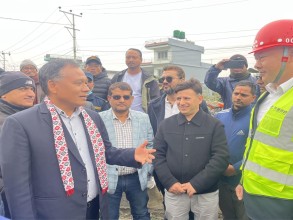 मुग्लिन-पोखरा सडक शीघ्र सम्पन्न गर्न मन्त्री घिसिङको निर्देशन