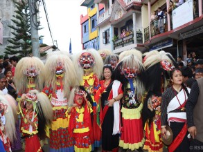 संखुवासभासहित पूर्वी पहाडी जिल्लामा लाखेजात्रा सुरु