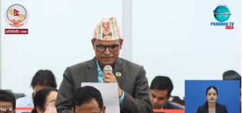 सांसद पोखरेलले गरे  संसदीय पोशाकसम्बन्धी अनुशासन कायम  माग