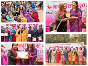 लायन्स क्लबबाट १११ जना महिलाहरुलाई विशेष सम्मान