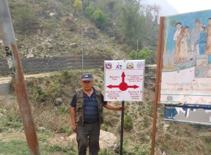 मनास्लु क्षेत्र पुग्ने पर्यटकबाट गाउँपालिकाले पदयात्रा शुल्क उठाउने
