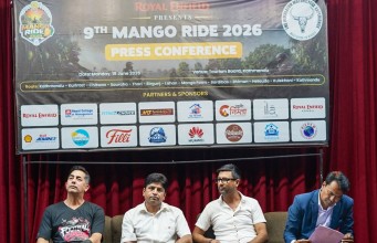 नेपालको पर्यटन प्रवर्द्धन गर्न मोटरसाइकलमार्फत् ‘म्यांगाे राइड’-२०२६ हुँदै