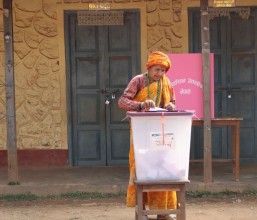 सङ्खुवासभामा मतदान जारी