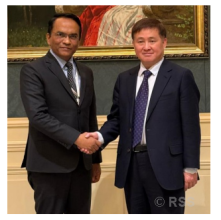 नेपाल र चीनका गभर्नरबीच भेटवार्ता, सहकार्यका विषयमा छलफल