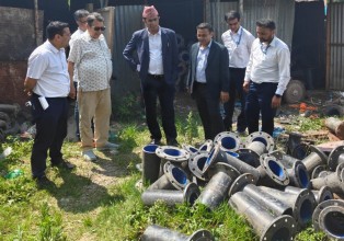 मेलम्ची खानेपानी आयोजनाअन्तर्गत निर्माणाधीन संरचनाको अनुगमन