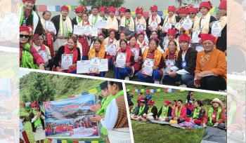 पाँचौं म्हेन्दोमाया नृत्य प्रतियोगिताको उपाधि साल्मोगाङ पेठिम ‘समूह–सी’लाई