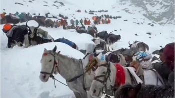 सगरमाथा नजिकै फसेका करिब हजार पर्वतारोही सकुशल उद्धार