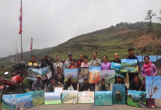 चित्रकलाबाट मुन्दुम पदमार्गको प्रवर्द्धन