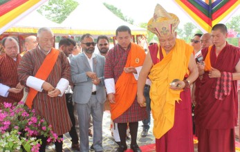 लुम्बिनीमा भुटानी गुम्बा निर्माण सुरु, नेपाल-भुटान सम्बन्ध थप प्रगाढ हुने विश्वास