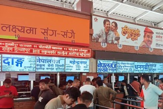 नयाँ बसपार्कमा यात्रुको घुइँचो बढ्दै