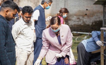 स्वास्थ्यमन्त्री मेहताद्वारा सरसफाइ सप्ताह अभियानको शुभारम्भ